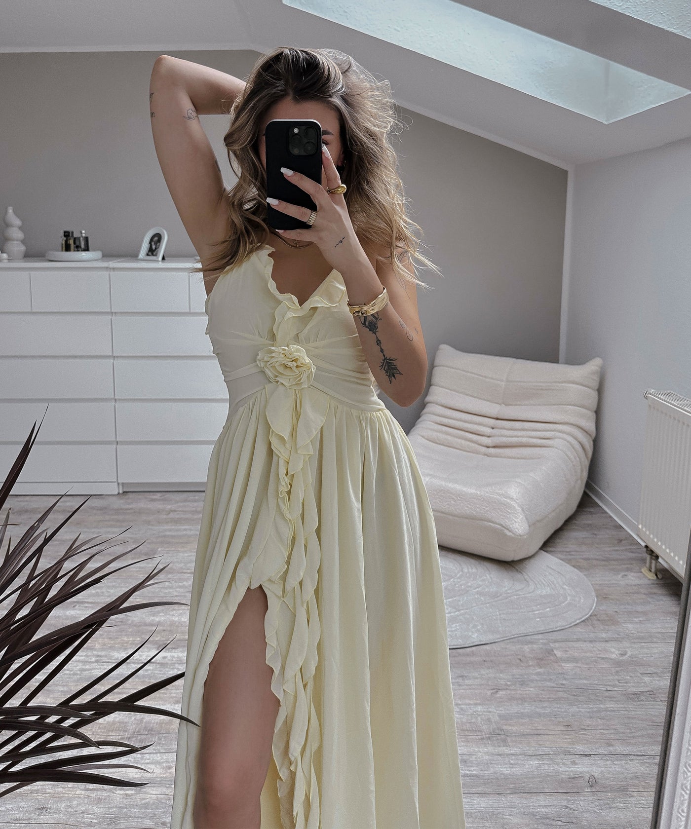 Kleid Rosia Gelb Ladypolitan ♡