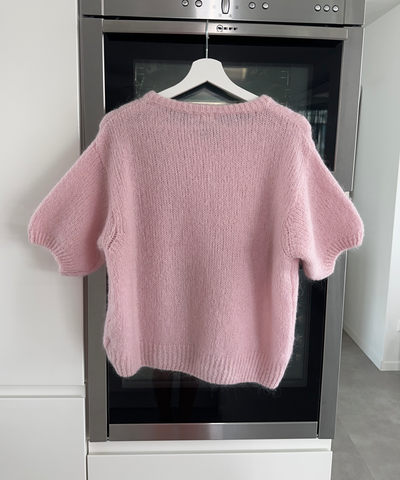 Angora Kid Mohair Cardigan Loop Rosa  Ladypolitan ♡   