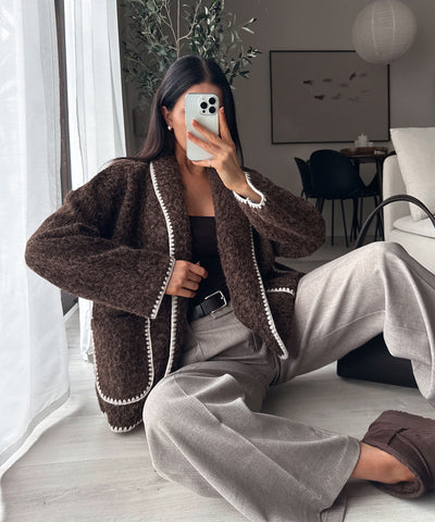 Cardigan Leandra Braun