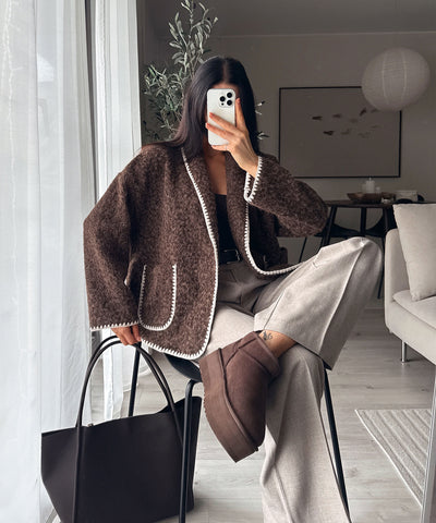 Cardigan Leandra Braun