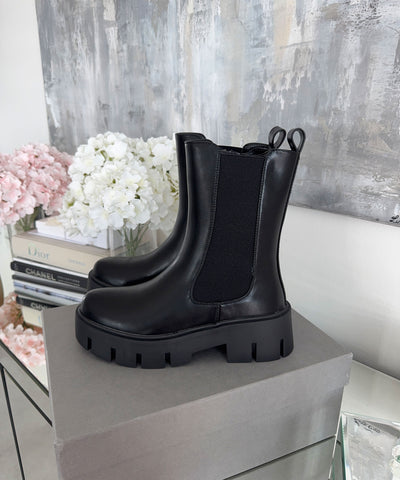 Boots Jeanine Schwarz Ladypolitan ♡