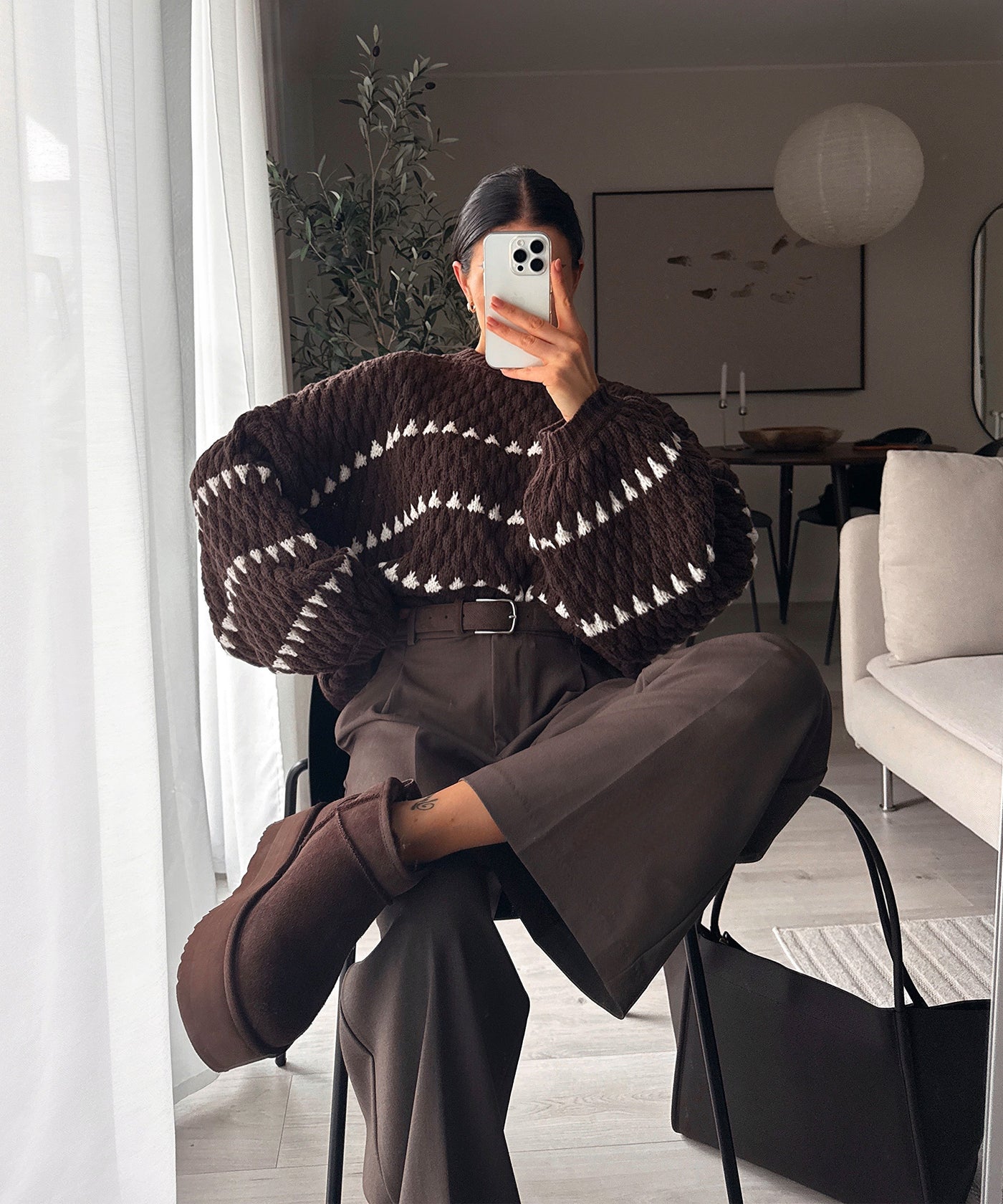 Pullover Jori Dunkelbraun