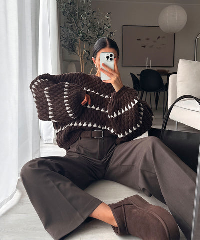 Pullover Jori Dunkelbraun