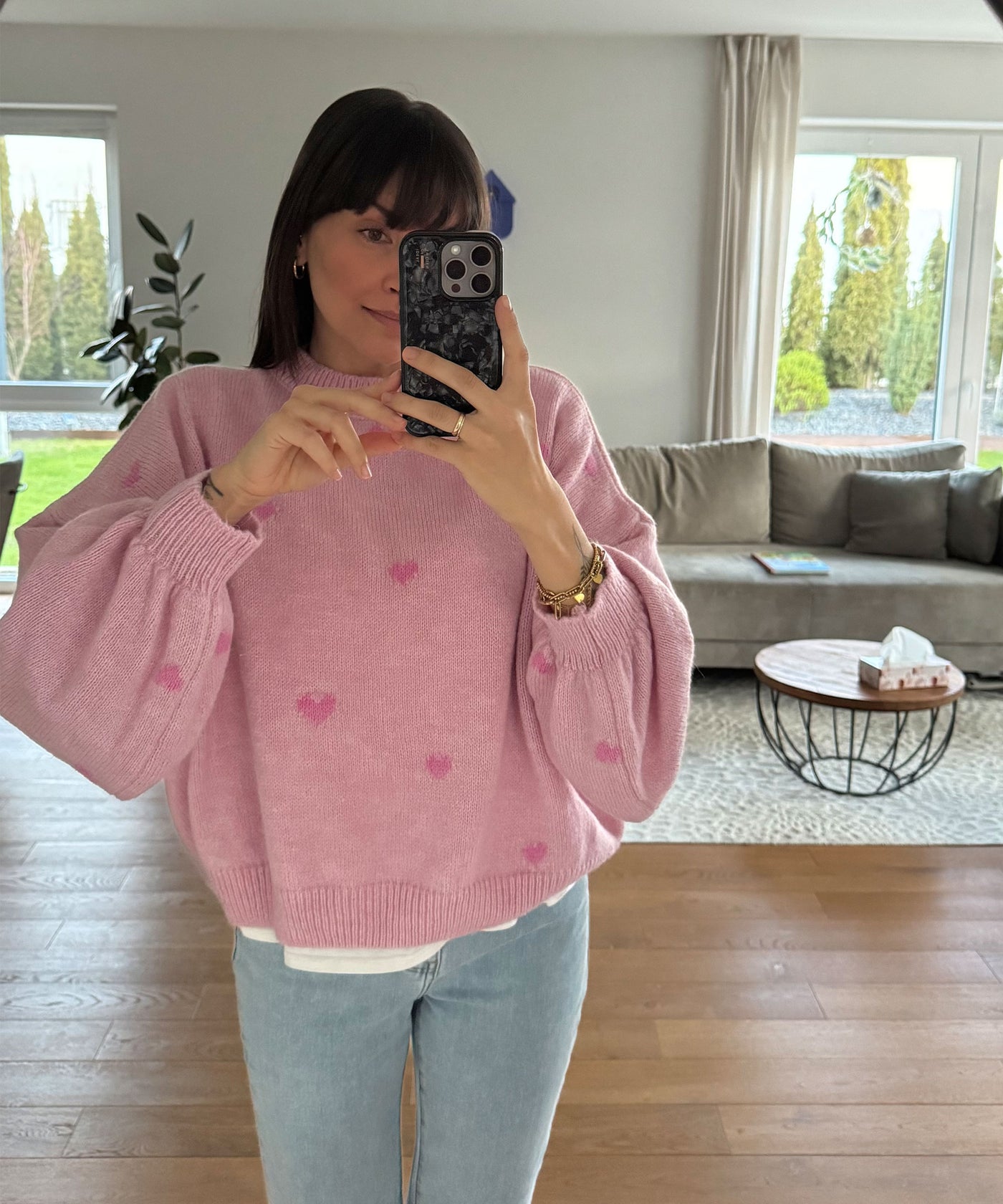 Oversize Pullover Joslin Rosa