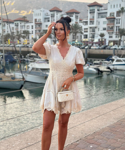 Kleid Nola Weiß Ladypolitan ♡
