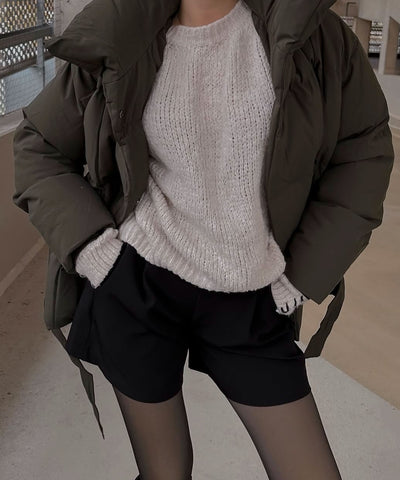 Jacke Kyleih Kurz Khaki