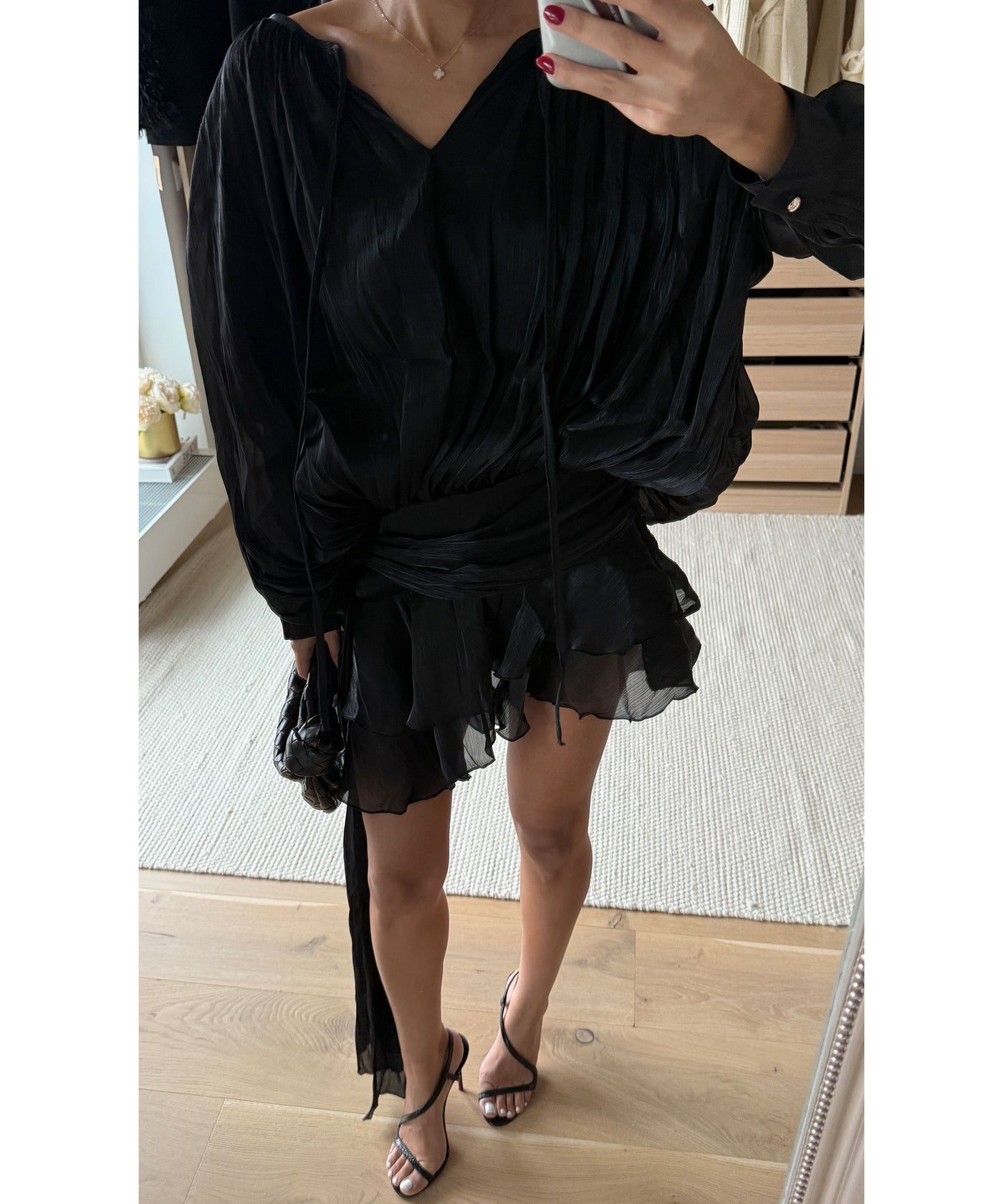 Mini Kleid Laisa Schwarz Ladypolitan ♡