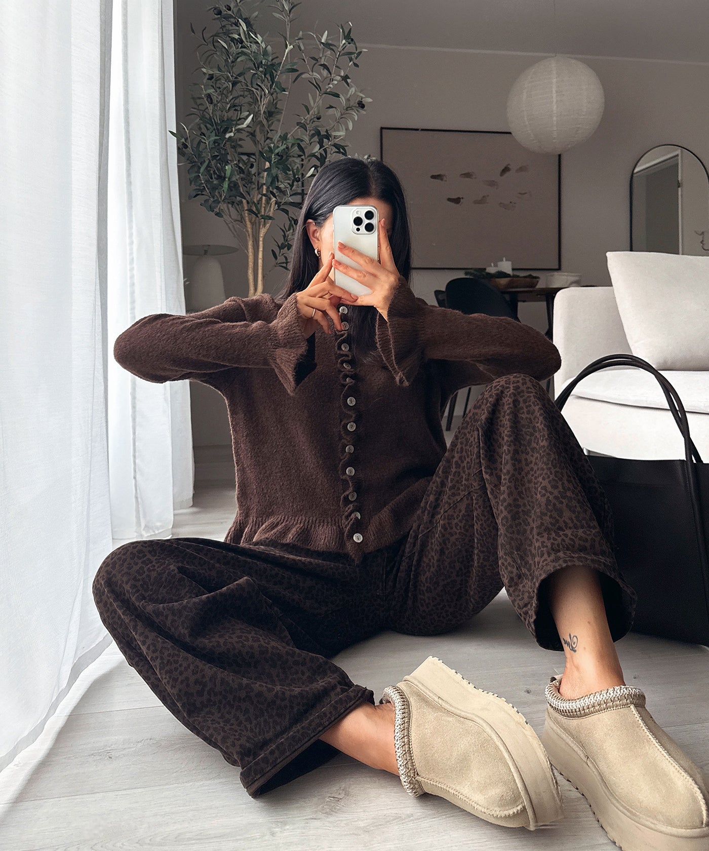 Cardigan Marta Dunkelbraun Ladypolitan ♡