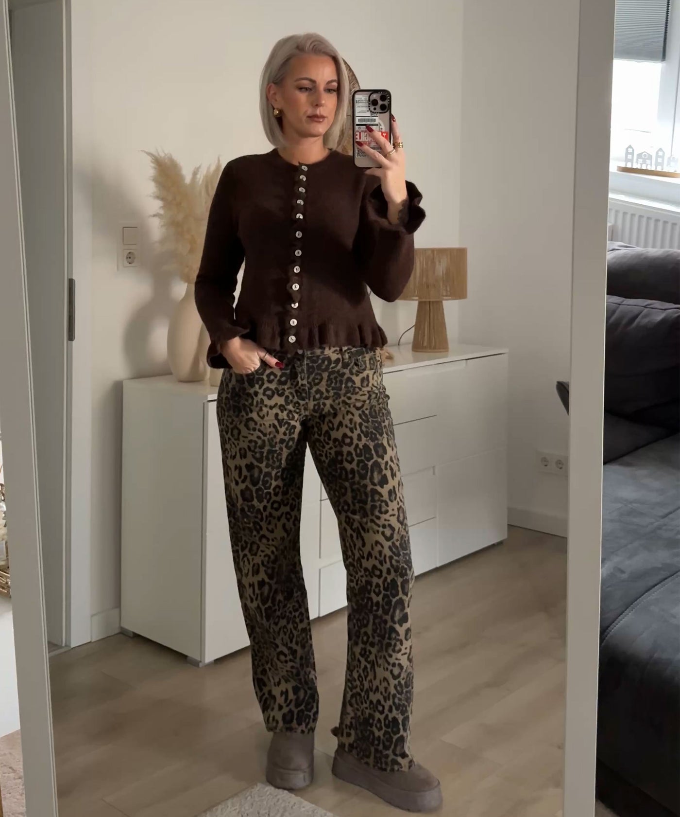 Stretch Straight Leg Jeans Silva Leo