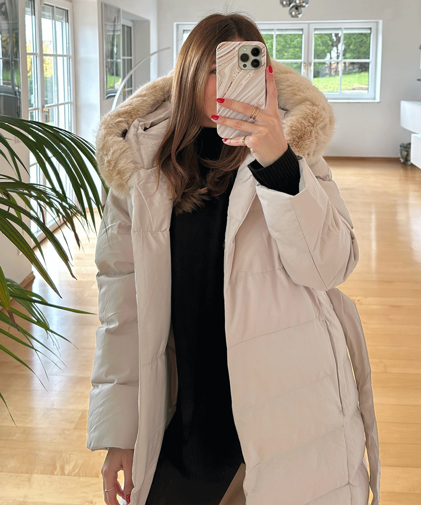 Parka May Beige