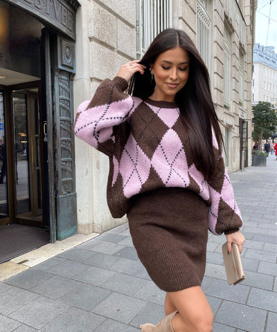 Strickrock Mileyna Dunkelbraun Ladypolitan ♡