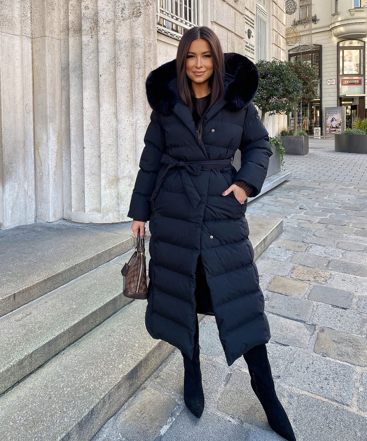 Parka May Schwarz Ladypolitan ♡