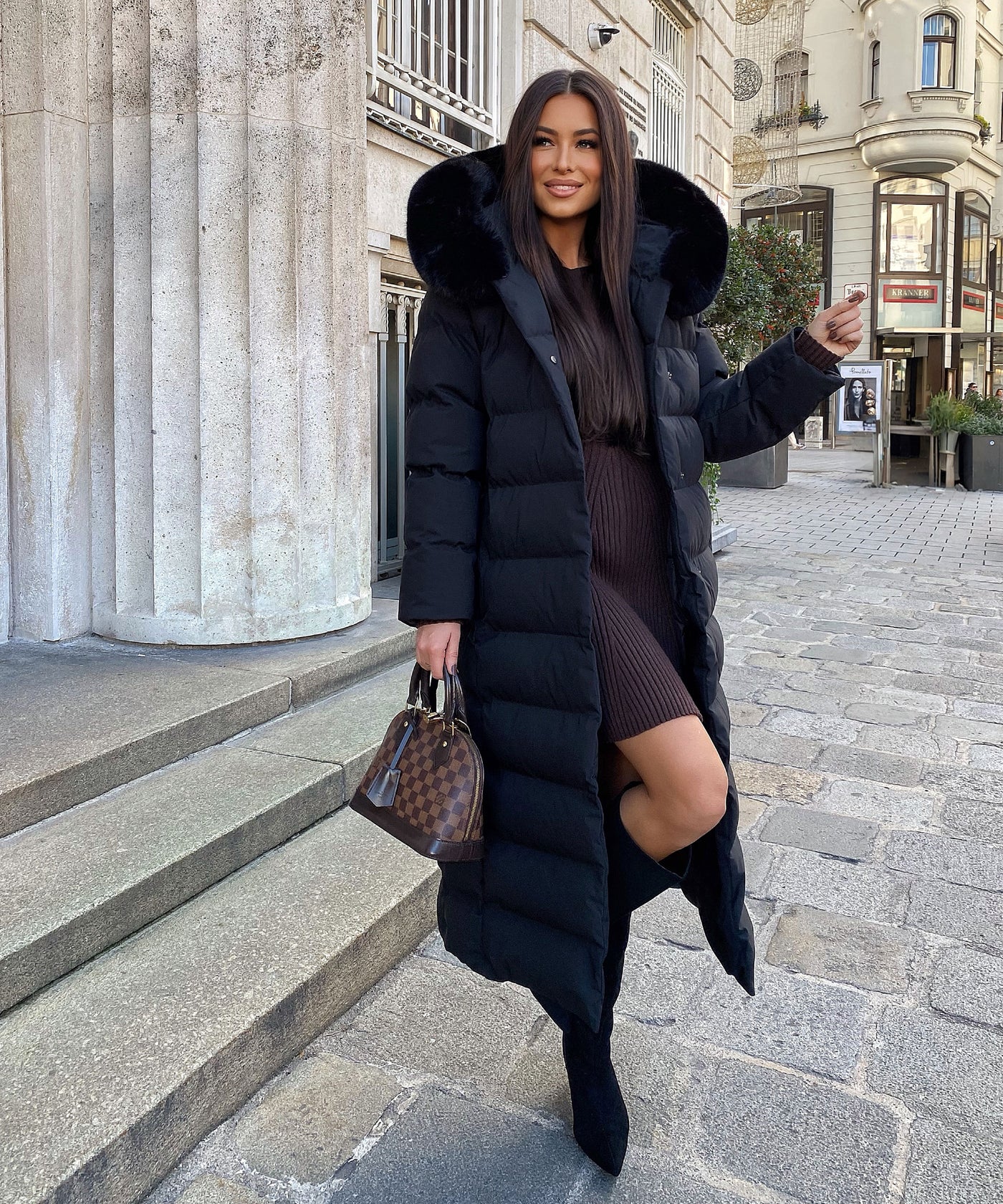 Parka May Schwarz Ladypolitan ♡