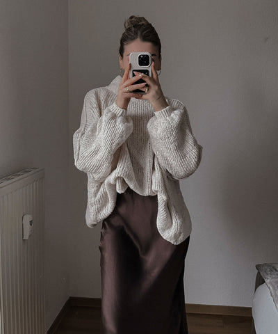 Oversize Pullover Nata Beige