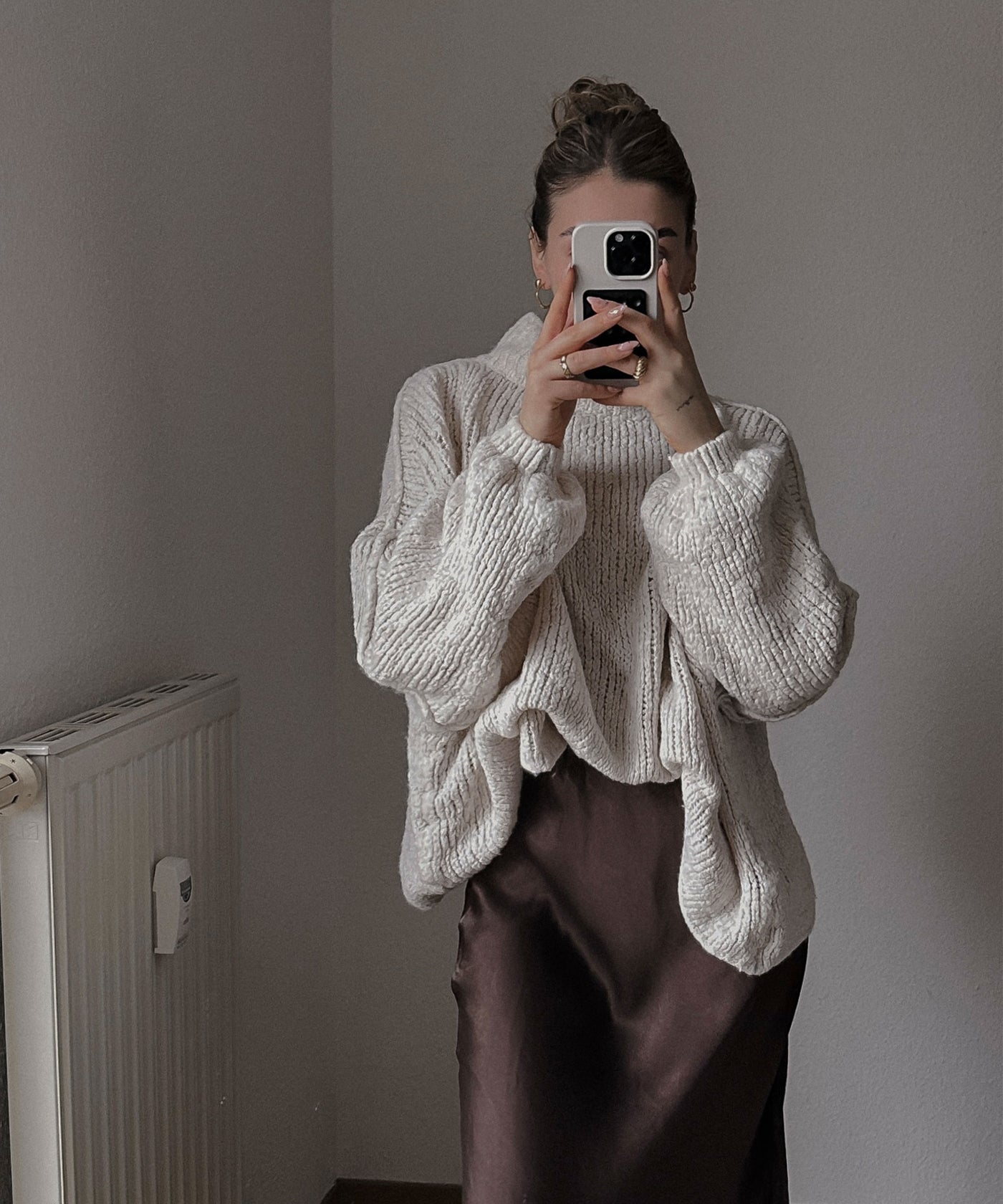 Oversize Pullover Nata Beige