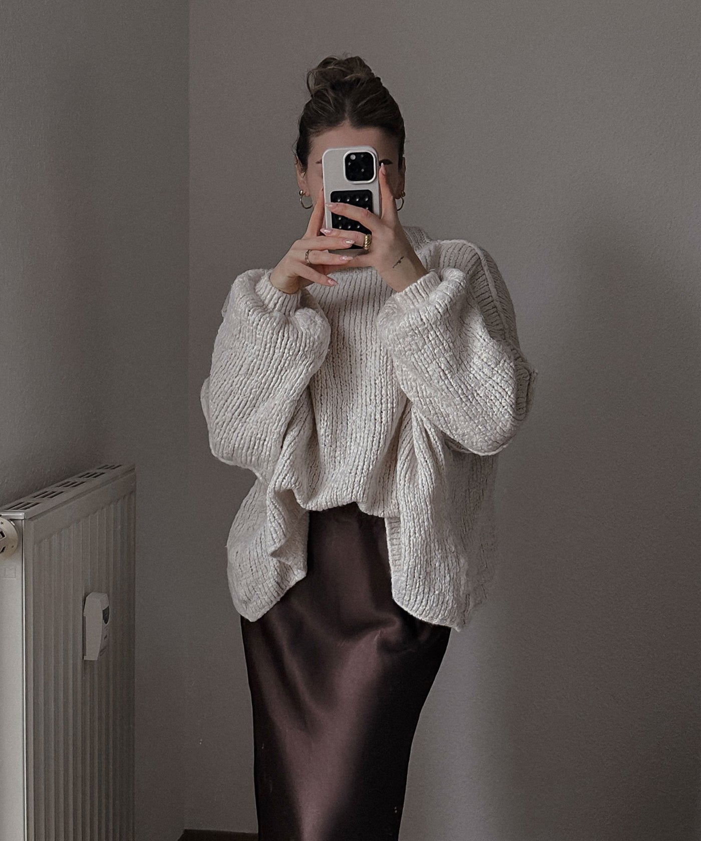 Oversize Pullover Nata Beige