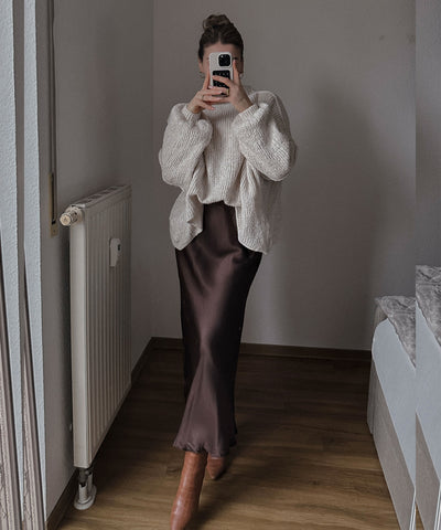 Satin Rock Joie Dunkelbraun Ladypolitan ♡