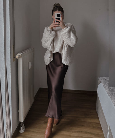 Oversize Pullover Nata Beige