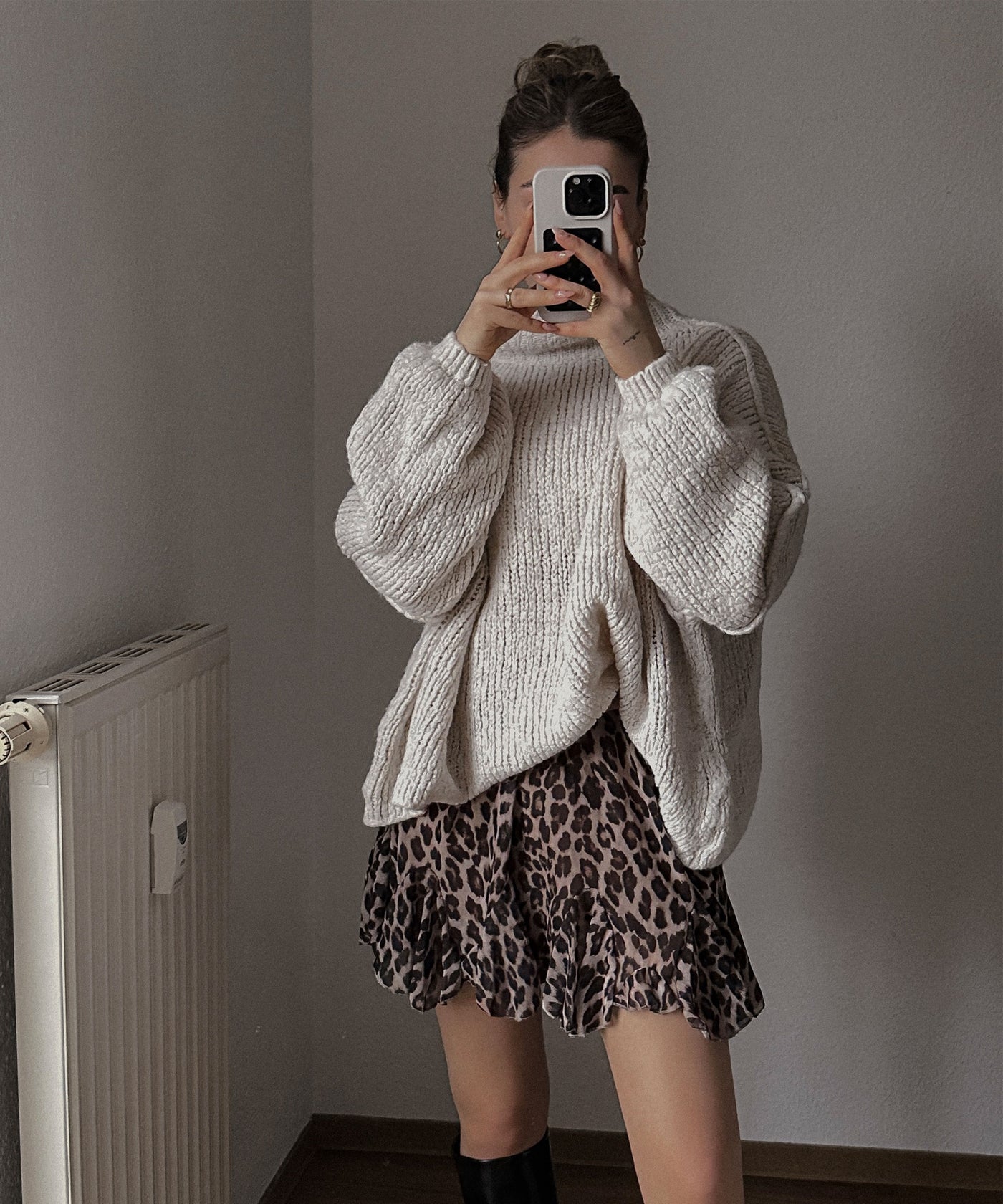 Oversize Pullover Nata Beige