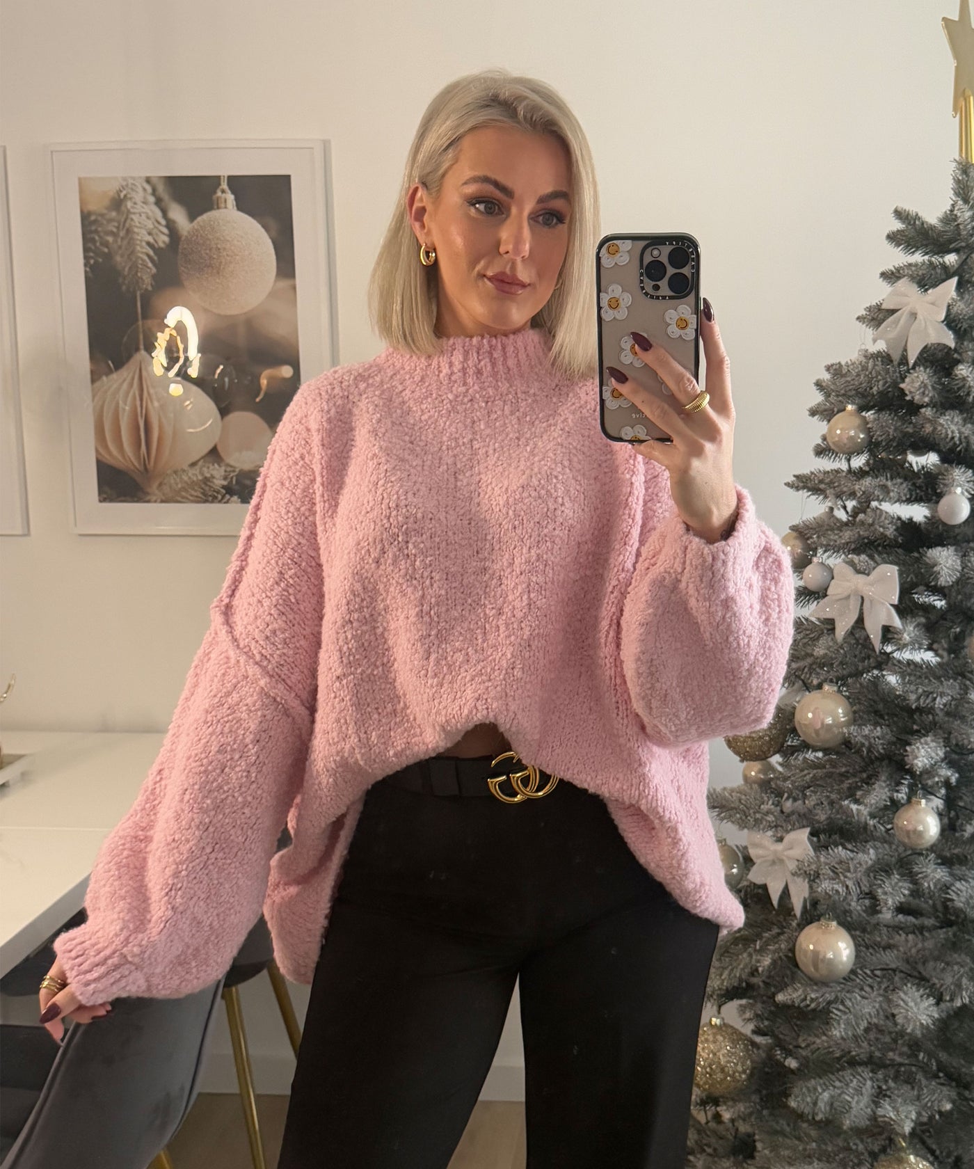 Oversize Pullover Nata Rosa Ladypolitan ♡