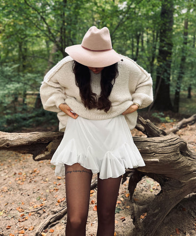 Rock Nicole Weiß Ladypolitan - Fashion Onlineshop für Damen