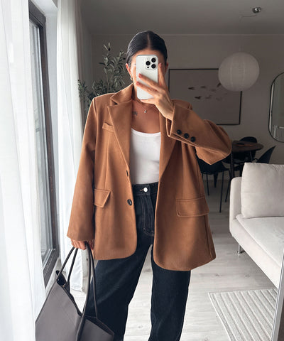 Oversize Blazer Nila Camel