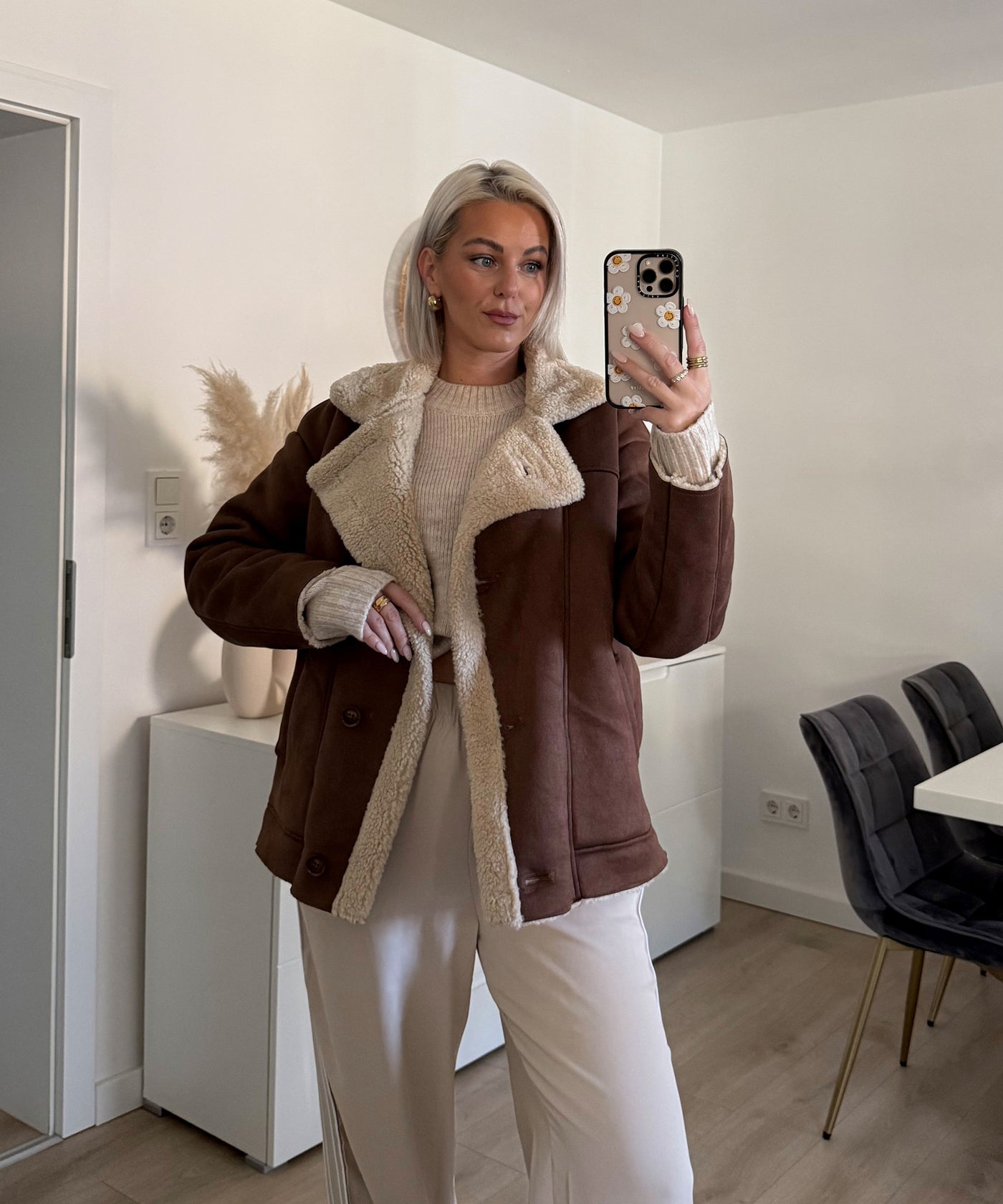 Lederjacke Penny braun Ladypolitan ♡