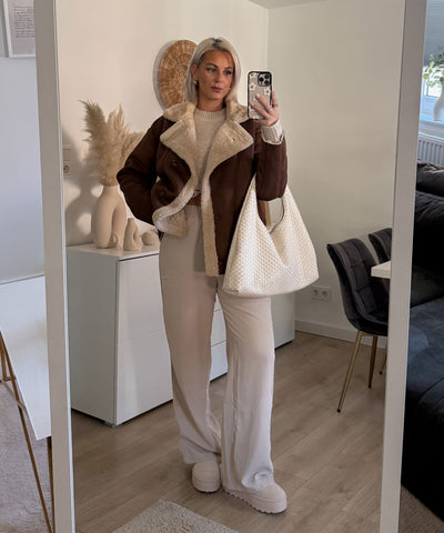 Lederjacke Penny braun Ladypolitan ♡