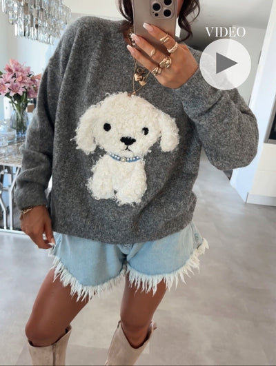 Pullover Liva Grau Ladypolitan ♡