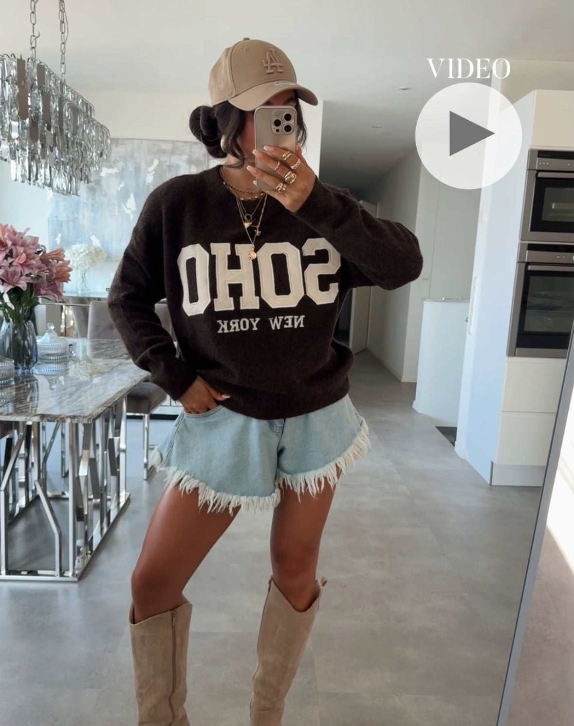 Pullover Soho Braun Ladypolitan ♡
