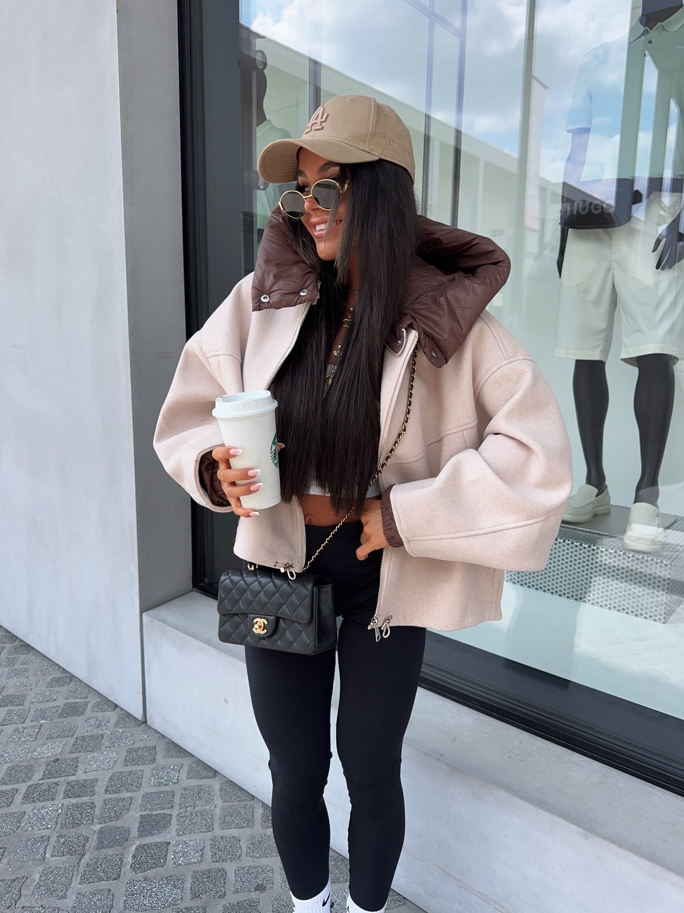 Jacke Filou Taupe Ladypolitan ♡