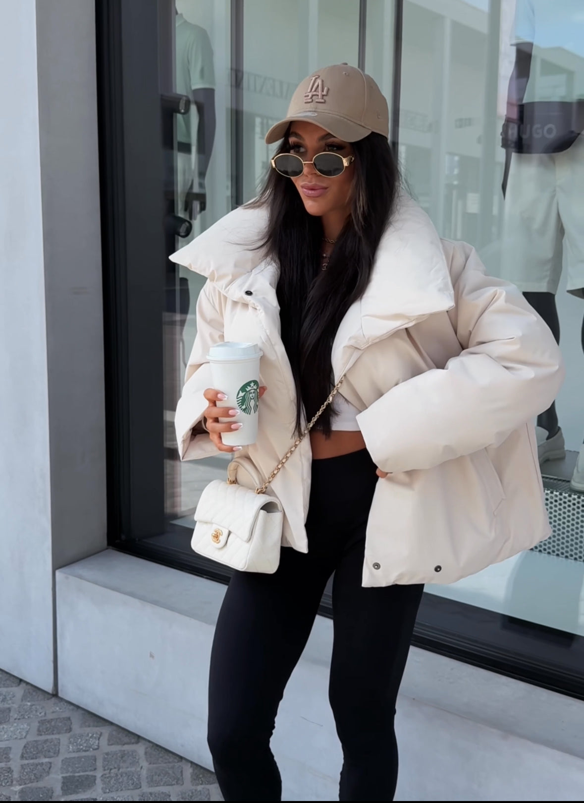 Jacke Vena beige Ladypolitan ♡