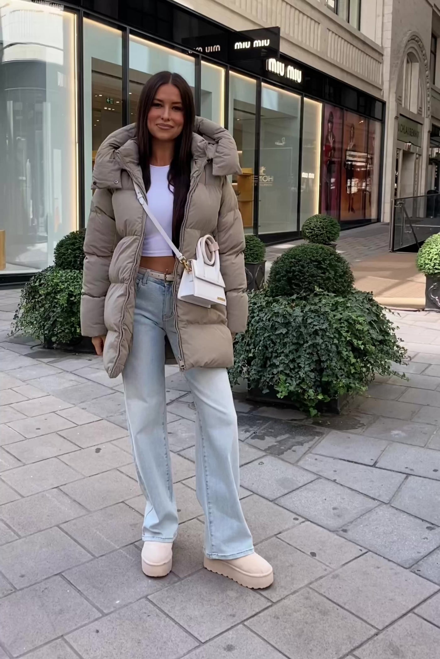 Jacke Addie Taupe