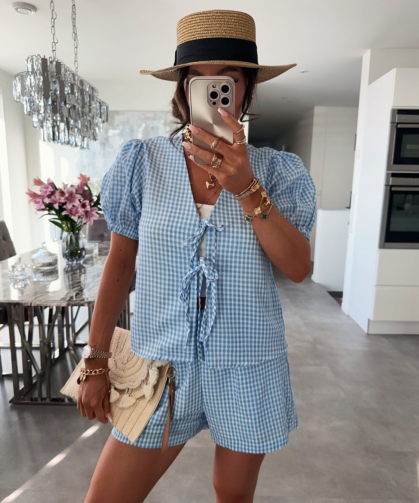 Set Bavari Hellblau Ladypolitan - Fashion Onlineshop für Damen