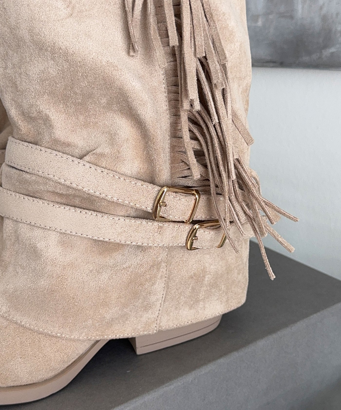 Cowboy Stiefel Hella Beige Ladypolitan ♡
