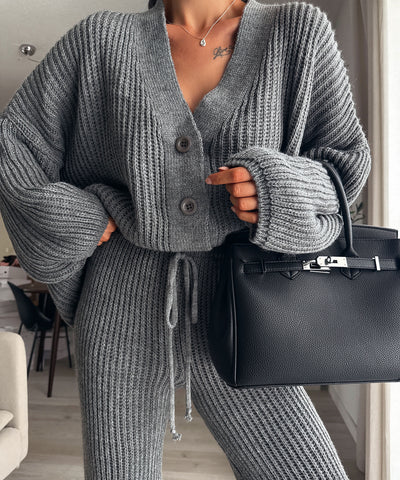 Set Marlyn Dunkelgrau Ladypolitan - Fashion Onlineshop für Damen