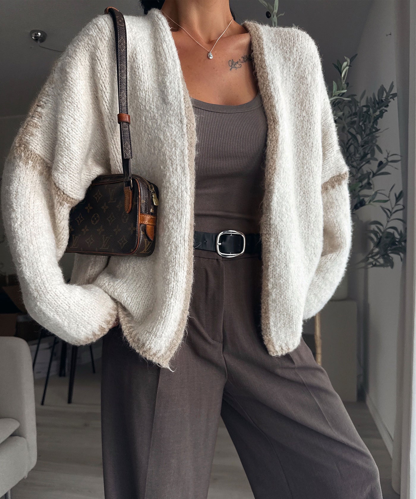 Cardigan Helena Beige Ladypolitan ♡