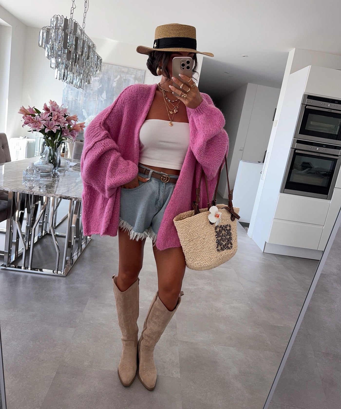 Cardigan Ray Pink Ladypolitan ♡
