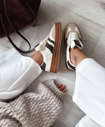 Sneaker Renita Beige Ladypolitan ♡