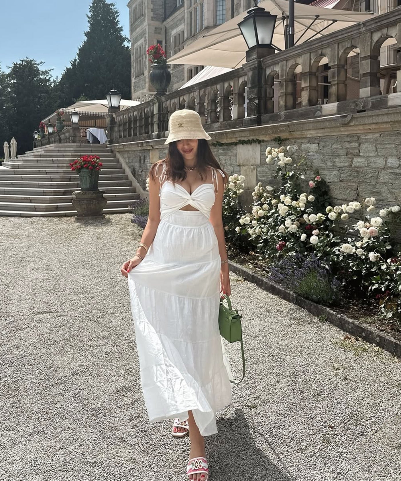 Kleid Elin Weiß Ladypolitan ♡