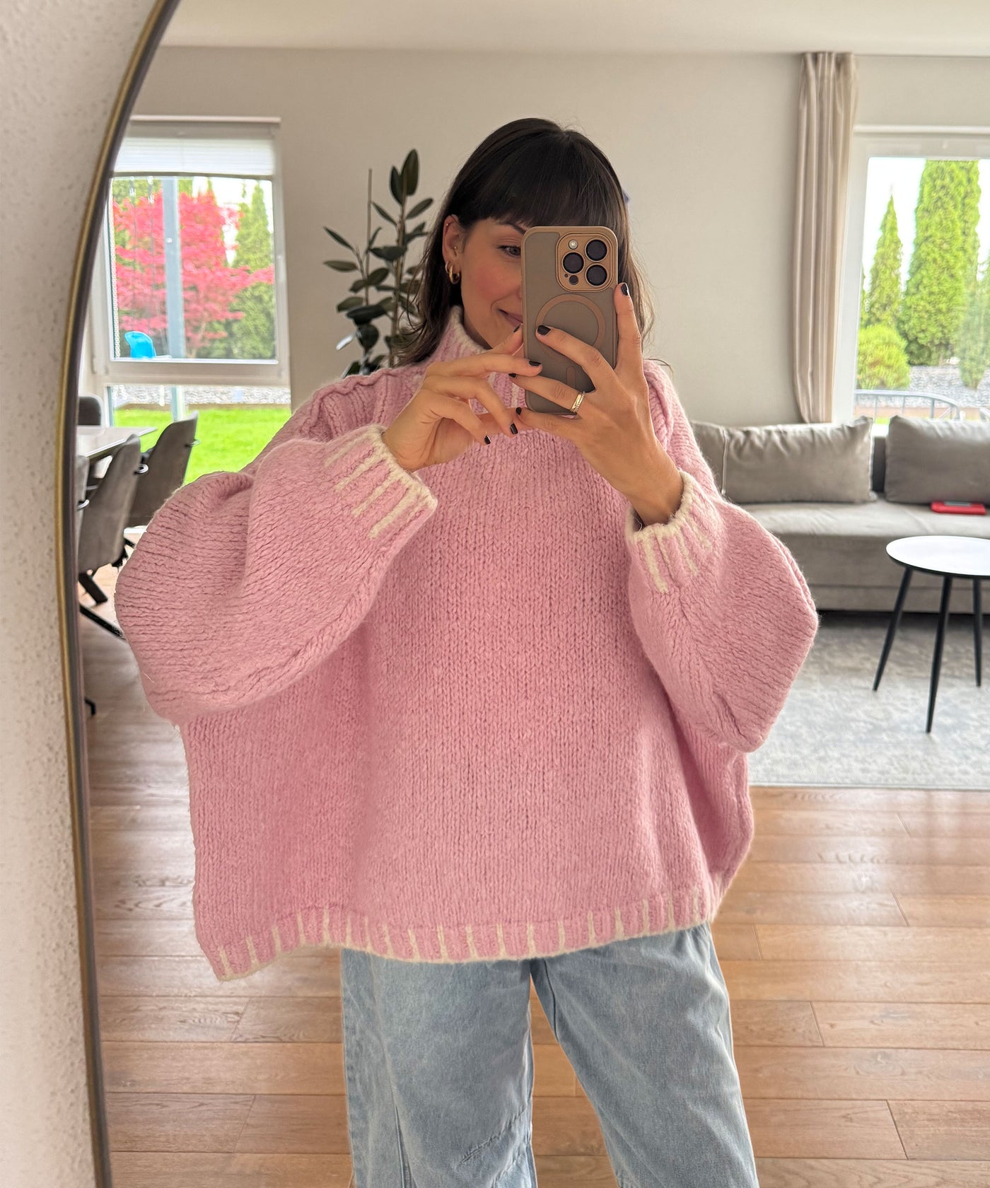 Pullover Salma Rosa Ladypolitan ♡