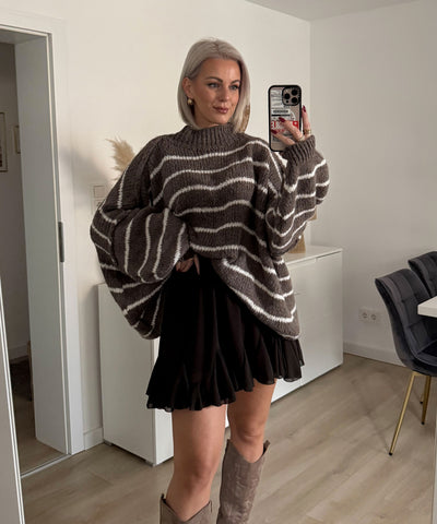 Rock Nicole Dunkelbraun