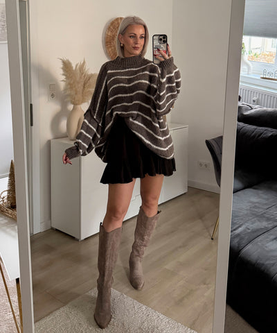 Rock Nicole Dunkelbraun