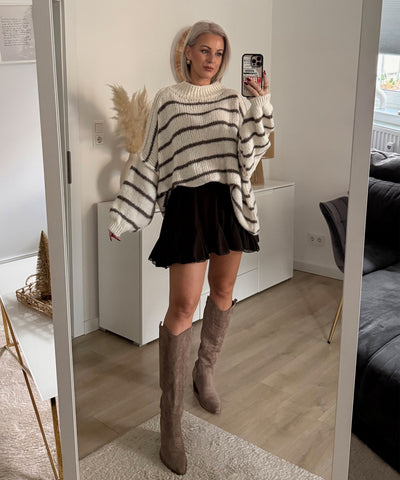 Rock Nicole Dunkelbraun