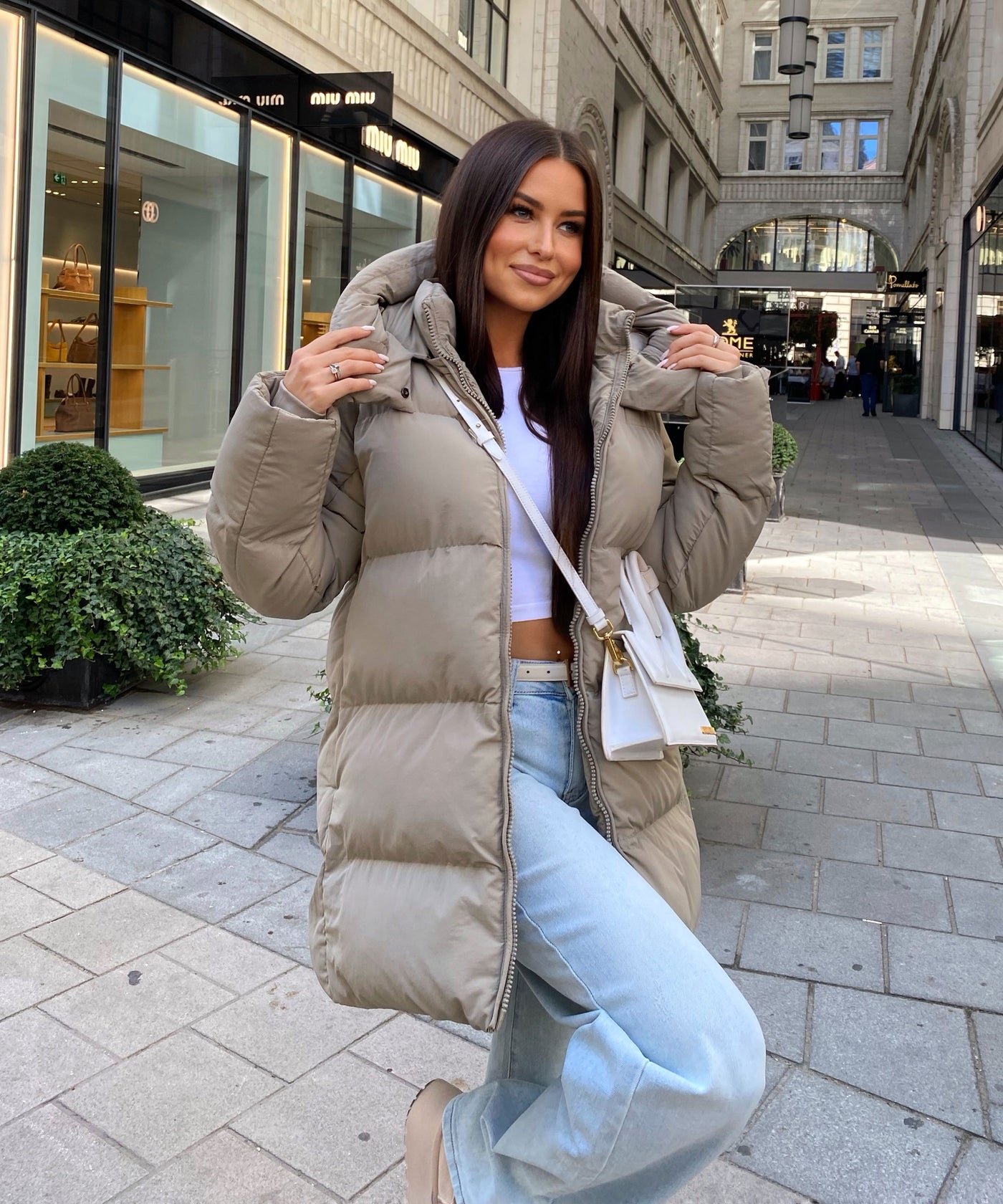 Jacke Addie Taupe Ladypolitan ♡