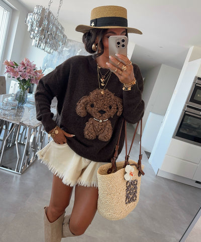 Pullover Liva Braun Ladypolitan ♡