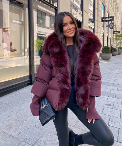 Jacke Fraya Weinrot Ladypolitan ♡