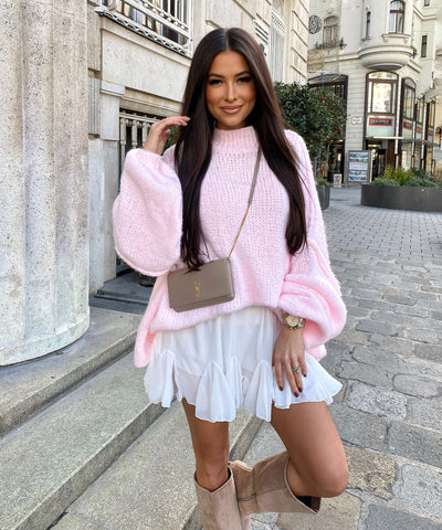 Oversize Pullover Hellrosa Ladypolitan ♡