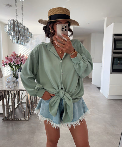 Bluse Luciana Mint