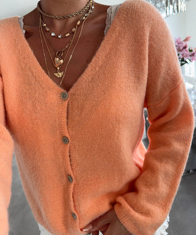 Cardigan Liz Orange Ladypolitan ♡